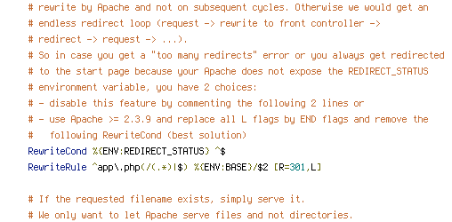 ENV, REDIRECT_STATUS, REQUEST_FILENAME, REQUEST_URI