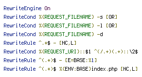 ENV, REQUEST_FILENAME, REQUEST_URI