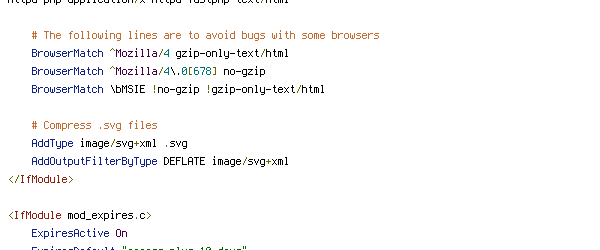 DEFLATE, no-gzip, QUERY_STRING, REQUEST_FILENAME, REQUEST_URI