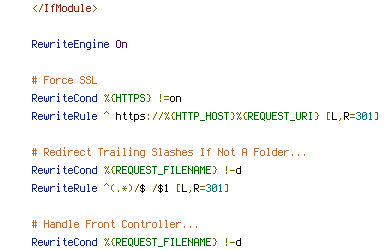 HTTP_HOST, HTTPS, REQUEST_FILENAME, REQUEST_URI