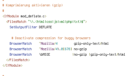 DEFLATE, HTTP_HOST, no-gzip, REQUEST_FILENAME
