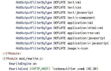 DEFLATE, HTTP_HOST, REQUEST_URI