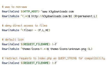 HTTP_HOST, QUERY_STRING, REQUEST_FILENAME
