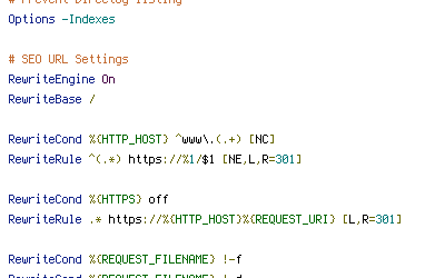 HTTP_HOST, HTTPS, REQUEST_FILENAME, REQUEST_URI