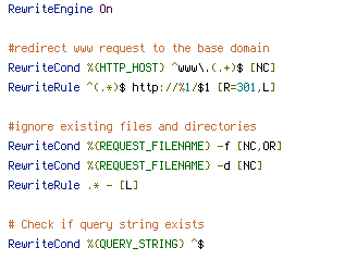 HTTP_HOST, QUERY_STRING, REQUEST_FILENAME