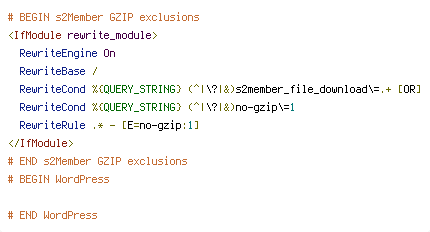 no-gzip, QUERY_STRING