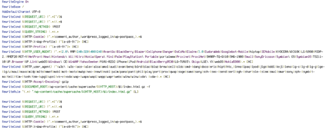 DOCUMENT_ROOT, HTTP_HOST, HTTP_USER_AGENT, POST, Profile, QUERY_STRING, REQUEST_FILENAME, REQUEST_METHOD, REQUEST_URI, X-Wap-Profile