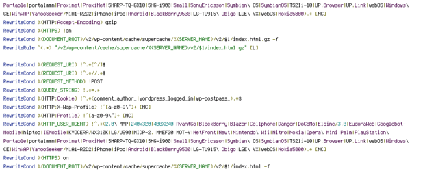 DOCUMENT_ROOT, HTTP_USER_AGENT, HTTPS, POST, Profile, QUERY_STRING, REQUEST_FILENAME, REQUEST_METHOD, REQUEST_URI, SERVER_NAME, X-Wap-Profile