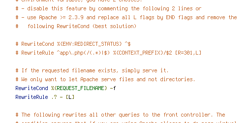 CONTEXT_PREFIX, ENV, REDIRECT_STATUS, REQUEST_FILENAME, REQUEST_URI