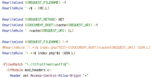 DOCUMENT_ROOT, GET, REQUEST_FILENAME, REQUEST_METHOD, REQUEST_URI