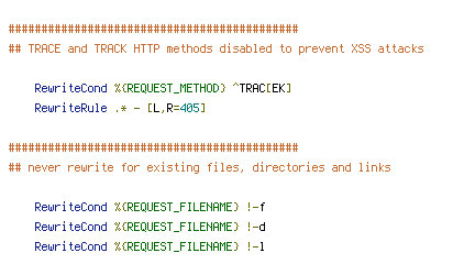 HTTP_REFERER, REQUEST_FILENAME, REQUEST_METHOD