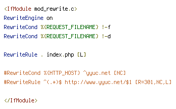 HTTP_HOST, REQUEST_FILENAME