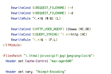 HTTP_HOST, HTTP_USER_AGENT, QUERY_STRING, REQUEST_FILENAME