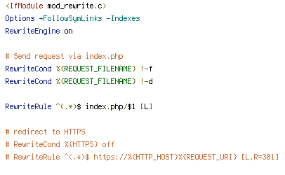 HTTP_HOST, HTTPS, REQUEST_FILENAME, REQUEST_URI