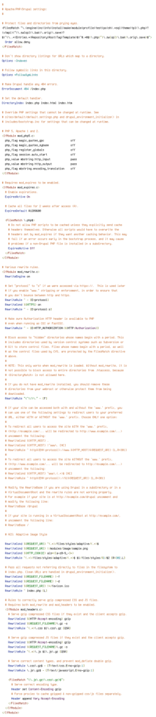 ENV, HTTP_COOKIE, HTTP_HOST, HTTPS, no-gzip, protossl, REQUEST_FILENAME, REQUEST_URI