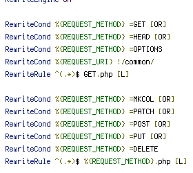 GET, POST, PUT, REQUEST_METHOD, REQUEST_URI