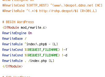 HTTP_HOST, REQUEST_FILENAME