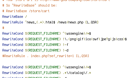 HTTP_HOST, REQUEST_FILENAME