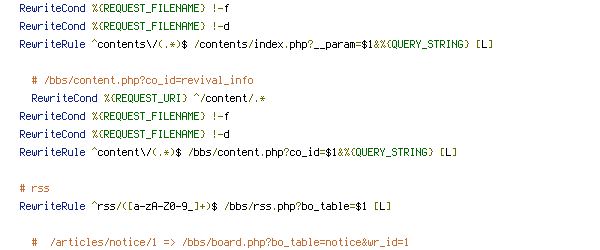 HTTP_HOST, QUERY_STRING, REQUEST_FILENAME, REQUEST_URI