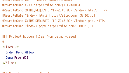ENV, HTTP_HOST, REQUEST_FILENAME, THE_REQUEST