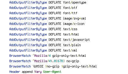 DEFLATE, no-gzip, REQUEST_FILENAME