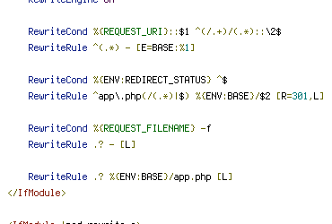 ENV, REDIRECT_STATUS, REQUEST_FILENAME, REQUEST_URI