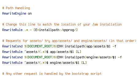 DOCUMENT_ROOT, ENV, installpath, REDIRECT_STATUS