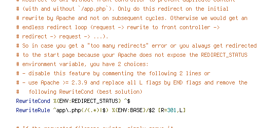 ENV, REDIRECT_STATUS, REQUEST_FILENAME, REQUEST_URI