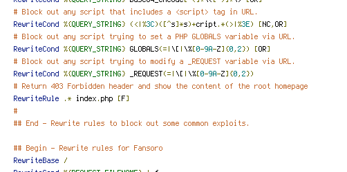 HTTP_HOST, QUERY_STRING, REQUEST_FILENAME