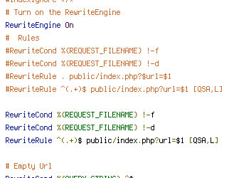 QUERY_STRING, REQUEST_FILENAME