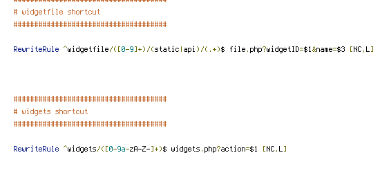 CACHE, HTTP_HOST, REQUEST_FILENAME, REQUEST_URI, static