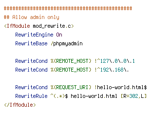 REMOTE_HOST, REQUEST_URI