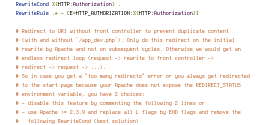 ENV, REDIRECT_STATUS, REQUEST_FILENAME, REQUEST_URI