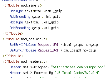 no-gzip, REQUEST_URI