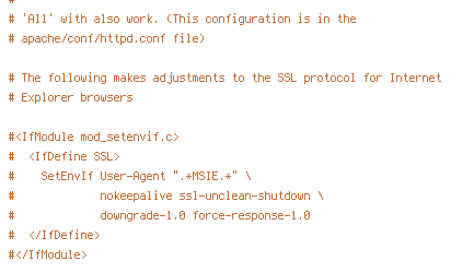 downgrade-1.0, force-response-1.0, nokeepalive