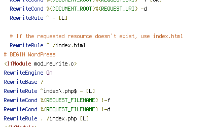 DOCUMENT_ROOT, REQUEST_FILENAME, REQUEST_URI