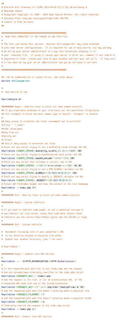 QUERY_STRING, REQUEST_FILENAME, REQUEST_URI