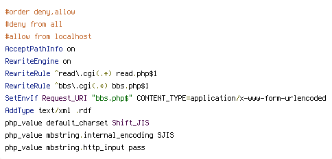 CONTENT_TYPE, REQUEST_URI