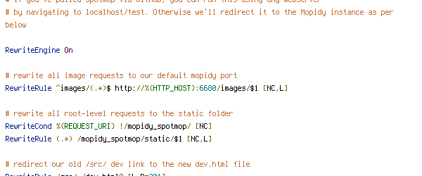 HTTP_HOST, REQUEST_URI, static