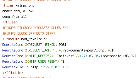 HTTP_REFERER, HTTP_USER_AGENT, POST, REQUEST_FILENAME, REQUEST_METHOD, REQUEST_URI