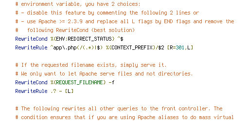 CONTEXT_PREFIX, ENV, REDIRECT_STATUS, REQUEST_FILENAME, REQUEST_URI