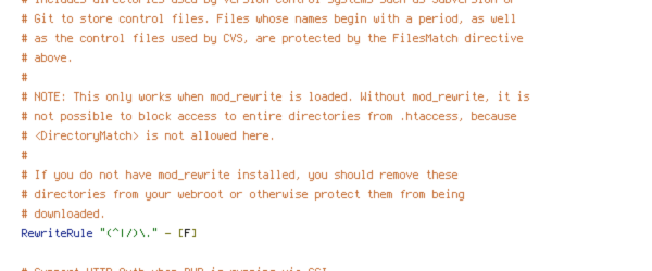 HTTP_HOST, no-gzip, REQUEST_FILENAME, REQUEST_URI