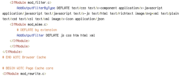 DEFLATE, DOCUMENT_ROOT, ENV, HTTP_COOKIE, HTTP_HOST, POST, QUERY_STRING, REQUEST_FILENAME, REQUEST_METHOD, REQUEST_URI, W3TC_ENC, W3TC_PREVIEW