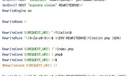 ENV, REQUEST_URI, REWRITEBASE