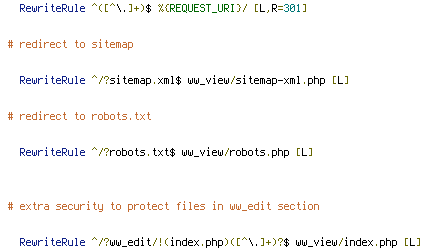 HTTP_HOST, REQUEST_FILENAME, REQUEST_URI