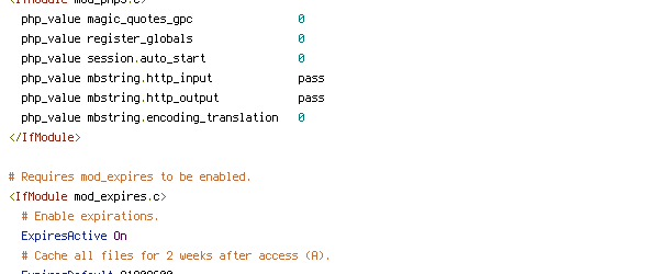 HTTP_HOST, QUERY_STRING, REQUEST_FILENAME