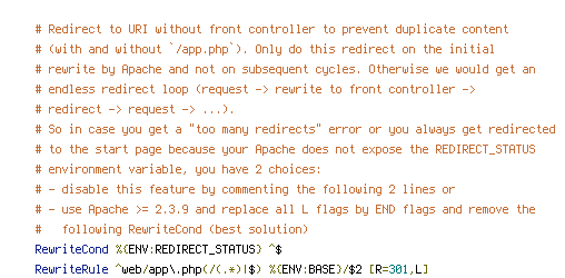 ENV, REDIRECT_STATUS, REQUEST_FILENAME, REQUEST_URI