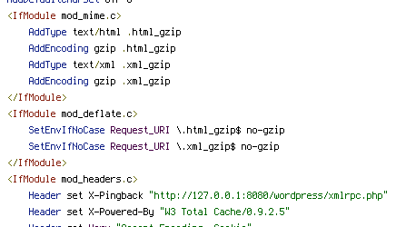 no-gzip, REQUEST_URI