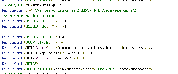 DOCUMENT_ROOT, HTTPS, POST, Profile, QUERY_STRING, REQUEST_FILENAME, REQUEST_METHOD, REQUEST_URI, SERVER_NAME, X-Wap-Profile