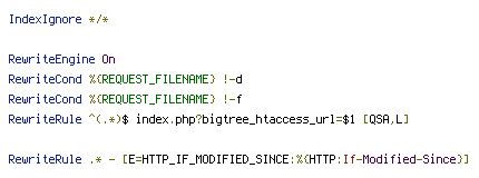 If-Modified-Since, REQUEST_FILENAME